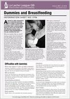 la leche league pacifier