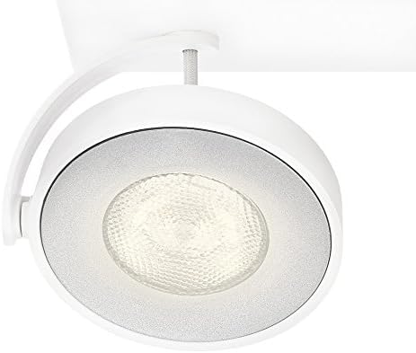 Philips myLiving Clockwork LED 4-er Spotbalken (22 W), dimmbare Leuchte mit 4 integrierten LED Spots, energiesparende Raumbeleuchtung mit langer Nutzlebensdauer, Weiß 3