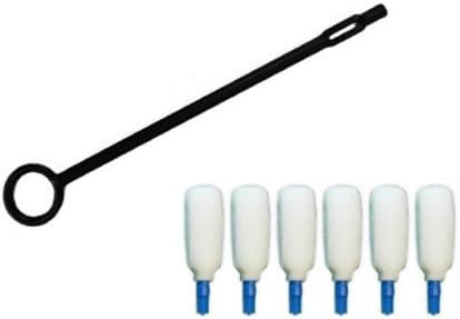 Westlake Market Glock Pistol Cleaning Rod with Cleaning Swabs for 9mm.357.38 Handgun