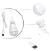 COOLEAD-5V 5W Camping USB Light Bulb Home Emergency Led Bulb (White)