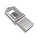 RAOYI 64GB USB 3.0 Type C Dual OTG Flash Drive USB C Thumb Drive Memory Stick for USB-C Smartphones,New MacBook & Tablets,Samsung Galaxy S8, S8 Plus, Note 8, LG G6, V30, Google Pixel XL Silver