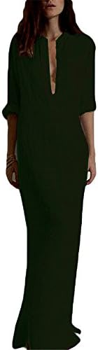 Anna&Judy Summer Cotton Half Sleeve Plus Size Loose Maxi Dress Lady Elegant Retro Casual Long Dresses Robe