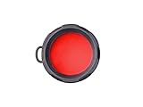 Olight FM10 Red Filter for S10 S10R S20 S20R S15 S15R ST25 M10 M18 LED Flashlights (Red)