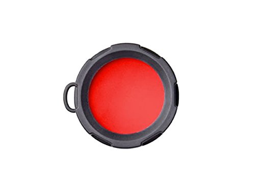 Olight FM10 Red Filter for S10 S10R S20 S20R S15 S15R ST25 M10 M18 LED Flashlights (Red)