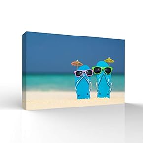 Wall26-Canvas Wall Art-Beach-Giclee Painting Wall Bedroom Living House Decoration Home Art - 12x18 inches