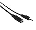 YCS basics 6 Foot 2.5mm Male to Female 4 Conductor Headphone Extension Cable Not for Backup Cameras