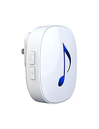 HTZSAFE - Sensor magnético inalámbrico para puerta ventana, alarma de transmisión inalámbrica, rango de transmisión de 600 pies, 35 melodías clásicas opcionales, 4 niveles de volumen y LED para casa o negocio, sistema de seguridad de alarma de arranque
