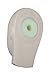 BHD BEAUTY Eyelash Practice Head with Replacement Mask Flesh Color PVC Makeup Training Mannequin for Cosmetology