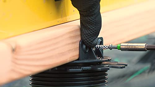 Stelzlager höhenverstellbar für die Unterkonstruktion ihrer Terrasse aus Holz, WPC oder Aluminium eignen sich die… – Bild 7