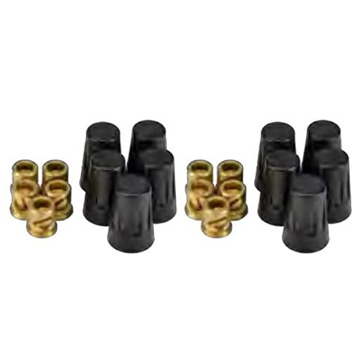 "Unique" - LWN-10 - Solid Brass Threaded Lug Nut