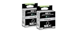 Lexmark 14N1180 - 14N1180 (105XL) High-Yield Ink, 510 Page Yield, 2/Pk, Black-LEX14N1180