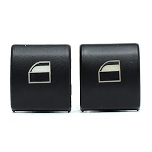 2 x linksvoor rechts raamlifter schakelaar knop knoppen raamlifterschakelaar reparatie set schakelknop