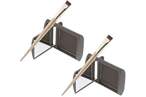 JOAN RIVERS BEAUTY Joan Rivers Great Hair Day Root Touch Up Powder Duo - Fill-in Powder for Thicker, Fuller Looking Hair (Brunette)