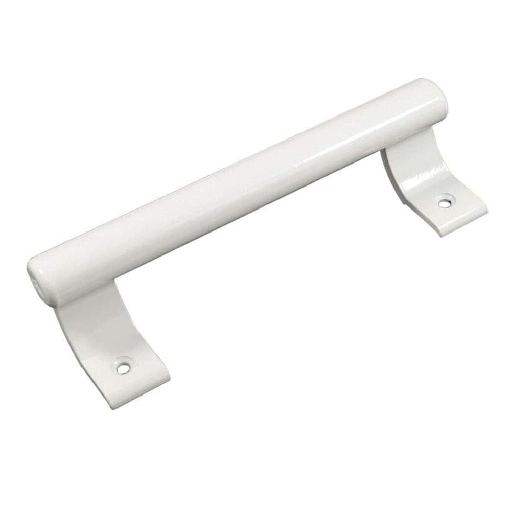 KAFENDA 200mm Aluminium Alloy Sliding Door Handle Balcony Glass Door Handle Bathroom Cabinet Door Handle Warehouse Door Handle Modern Metal (White)