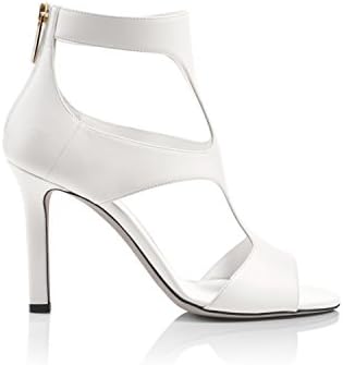 Tamara Mellon Chief Designer Jimmy Choo Party Sandal Booties 10 Cream