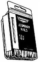 Nichols Wires Gutter Spike Oval Head 0.215 " Brown Box 10/Box