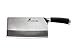 ZHEN Japanese VG-10 3 Layers forged High Carbon Stainless Steel Heavy-Duty Cleaver Chopping Chef Butcher Knife 8-inch, TPR Handle -