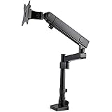 StarTech.com Desk Mount Monitor Arm with 2X USB 3.0 Ports - Pole Mount Full Motion Single Arm Monitor Mount for up to 34