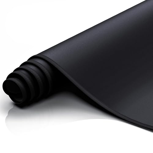 TITANWOLF - XXL Speed Gaming Mauspad Titanwolf Schwarz 900 x 400mm - XXL Mousepad - Tischunterlage Large Size - verbessert Präzision und Geschwindigkeit thumbnail 3