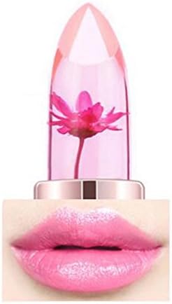 YABINA Cosmetics Long Lasting Lipstick Translucent Moisturize Jelly Lipstick Lip Gloss Lip Balm (Peach)