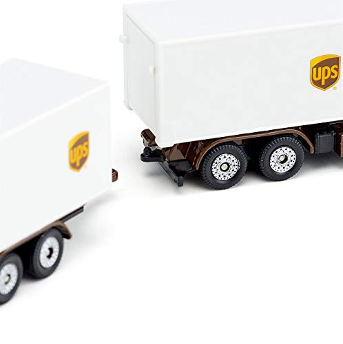 siku 6324, UPS Logistik Set, Metall/Kunststoff, Braun/Weiß, Viele Funktionen, Kombinierbar mit siku Modellen im gleichen… – Bild 7