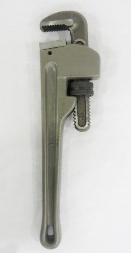 12" ALUMINUM HANDLE PIPE WRENCH