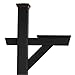 Highwood AD-MLBX1-BKE Hazelton Mailbox Post, Black