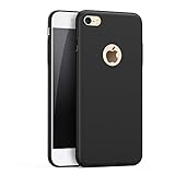 iPhone 7 Case, Yihailu Smoothly Shield Skin Shockproof Ultra Thin Slim Full Body Protective Scratch Resistant iPhone7 Cover - Silky Black