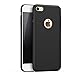 iPhone 7 Case, Yihailu Smoothly Shield Skin Shockproof Ultra Thin Slim Full Body Protective Scratch Resistant iPhone7 Cover - Silky Black