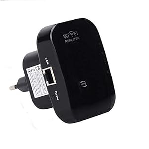 Wifi Booster WiFi Signal Range Extender 300Mbps Wireless Repeater ingebouwde antenne Ethernet LAN-poort 2,4 GHz…