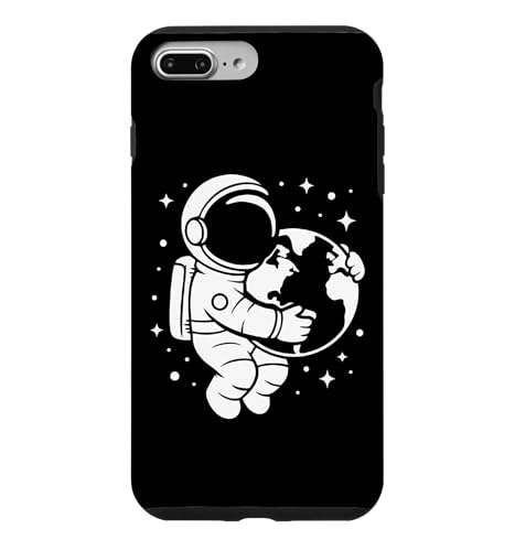 Astronaut Holding Earth Space Graphic Art Design Case for iPhone 7 Plus/8 Plus
