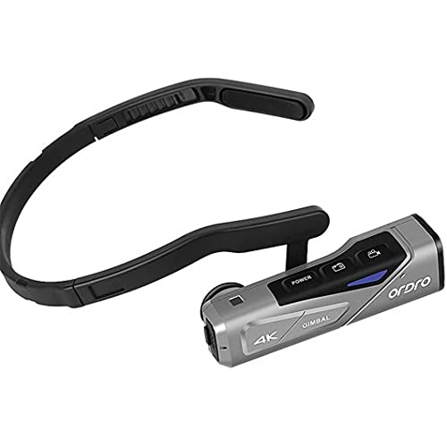 ORDRO EP7 4K Vlog Hands-Free Camcorder Head Wearable Video Camera