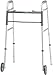 ZCH1060EA - Dual Button Folding Walker with 5 Wheels