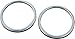Kuryakyn 7377 Chrome Front Fairing Speaker Grills for 2014-19 Harley-Davidson Motorcycles: Corona, Pack of 2
