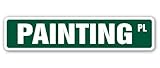 PAINTING Street Sign painter artist house artwork