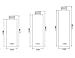 1PC 120ml/4oz Empty Refillable Frosted Glass Pump Press Bottle Makeup Cosmetic Container Packing Jar Vial Holder Pot with Bamboo Pump Head for Lotion Emulsion Essence Shampoo Shower Gel Toiletries
