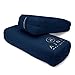 AJNA Yoga Bolster Pillow - Luxurious 100% Organic Vegan Suede - Yoga Bolster for Restorative Yoga - Rectangular Yoga Pillow with Carry Handle - Machine Washable Cover