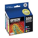 Epson Genuine Brand Name, OEM T252520 DURABrite Ultra Ink Combo Pack Cyan Magenta and Yellow
