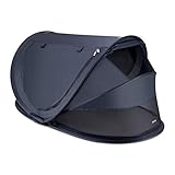 Joovy Gloo Infant Travel Bed Large, Forged Iron