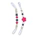 Pacifier Clips for Baby Kids - 2 Packs Pinky Clips for Universal Strap, Holder, Leash for Teether & Pacifiers