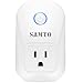 Samto Smart Plug, Wi-Fi Enabled Works with Amazon Alexa ,No Hub Required, Control your Devices from Anywhere, FCC, voice control by Amazon Echo,App control like a Smart Switch On / Off / Timing