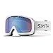 SMITH Project Unisex Snow Winter Goggle Airflow Series - 20' White | Blue Sensor Mirror