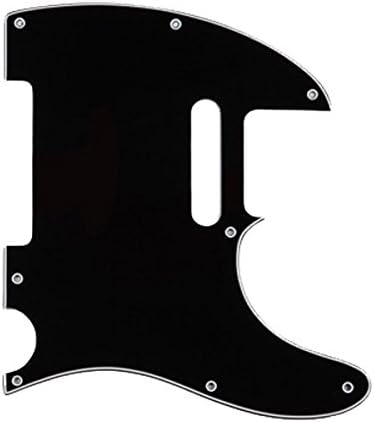 Ant Hill Music Telecaster Pickguard 8-Hole 3 Ply BWB Fits Import Telecaster
