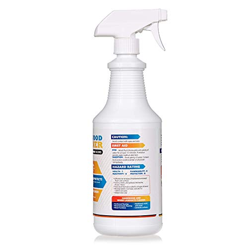Sheiner's Hardwood Floor Cleaner for Deep Cleaning of Wood, Laminate, Natural and Engineered Flooring, Ready-to-Use, pH Neutral and Non Toxic, Safe for All Surfaces, 32 Oz (Renewed) - Thumbnail 2