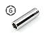 TEKTON 3/8 Inch Drive x 1/2 Inch Deep 6-Point Socket 14180