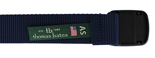Hiker Belt Made in USA by Thomas Bates (navy)