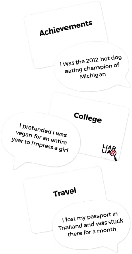 Liar Liar The Game Of Truths And Lies Family Friendly Card Game For All Ages Pricepulse