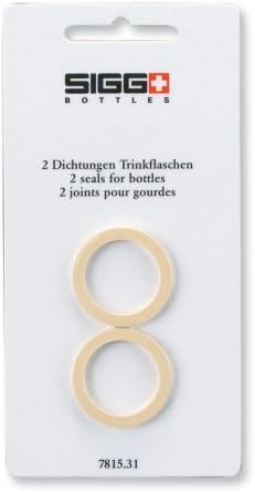 6x Silikon Dichtungsringe Für Quetschflaschen - Ersatzdeckel Weiß