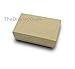 TheDisplayGuys - 100-Pack #21 Cotton Filled Cardboard Paper Jewelry Boxes Gift Case - Kraft Brown (2.6
