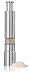 Salt and Pepper Grinder Set. Stainless Steel Salt and Pepper Mills Sleek Design Works Great With Peppercorns, Sea Salt, Himalayan Salt, Spices & Table Seasoning. Mini set of 2.